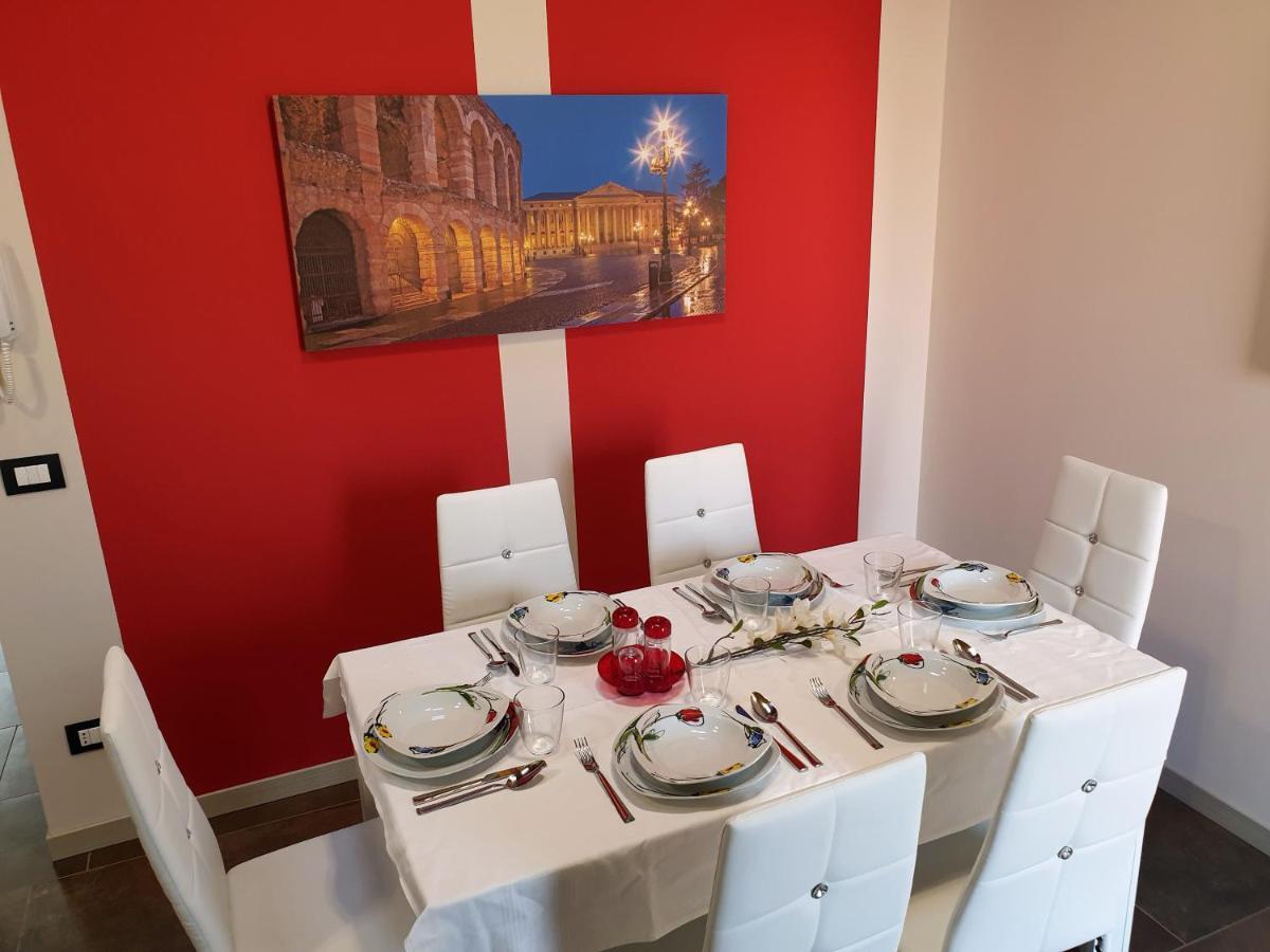 Dimora Rosso San Zeno - Wifi Veloce E Adatto Per Famiglie Verona Exterior photo
