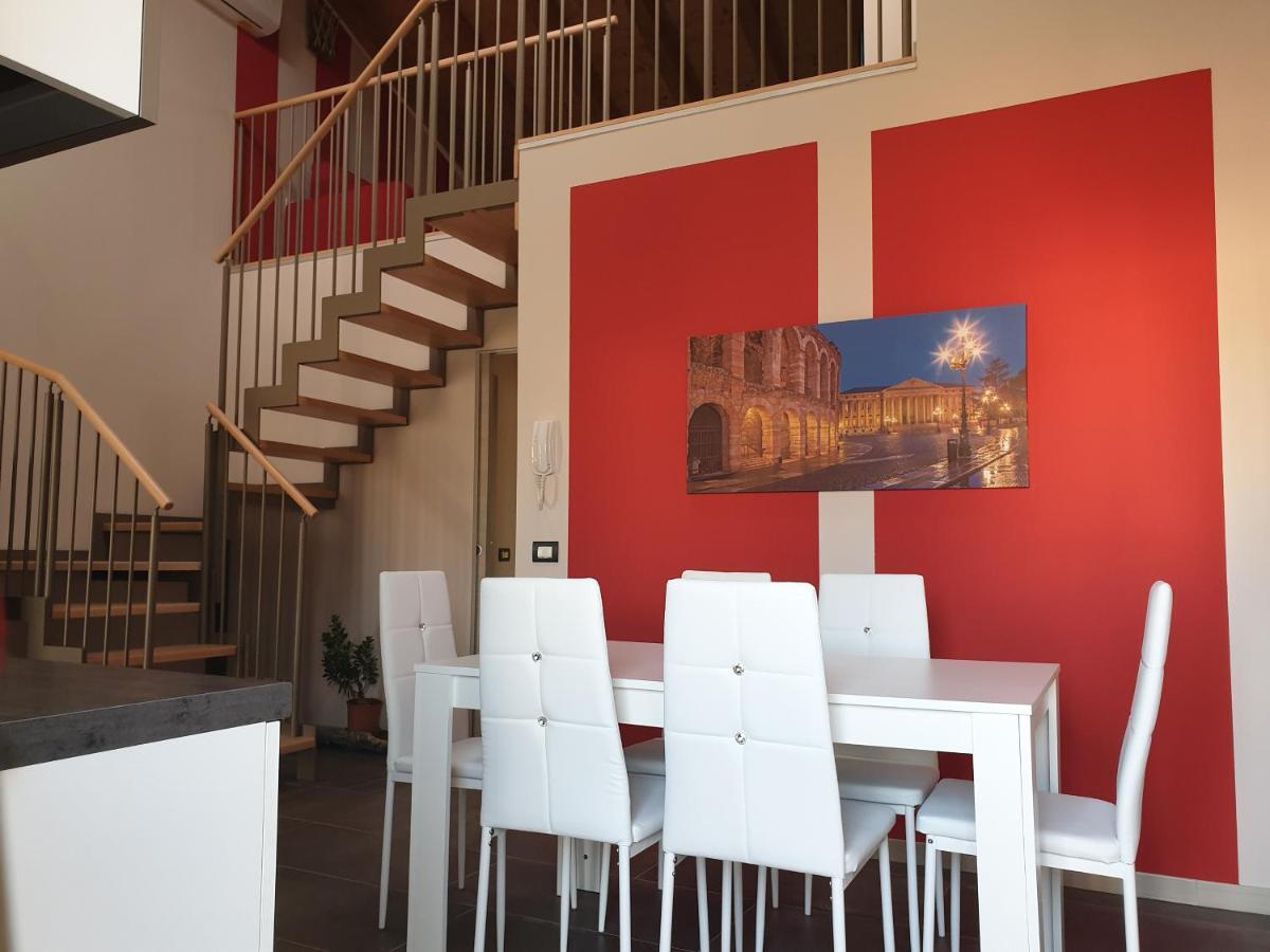 Dimora Rosso San Zeno - Wifi Veloce E Adatto Per Famiglie Verona Exterior photo